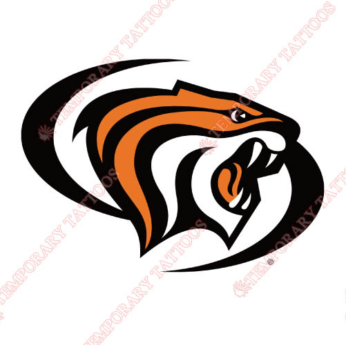 Pacific Tigers Customize Temporary Tattoos Stickers NO.5824